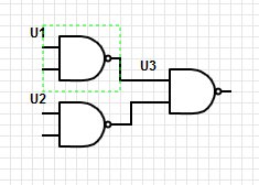 3 NAND gates